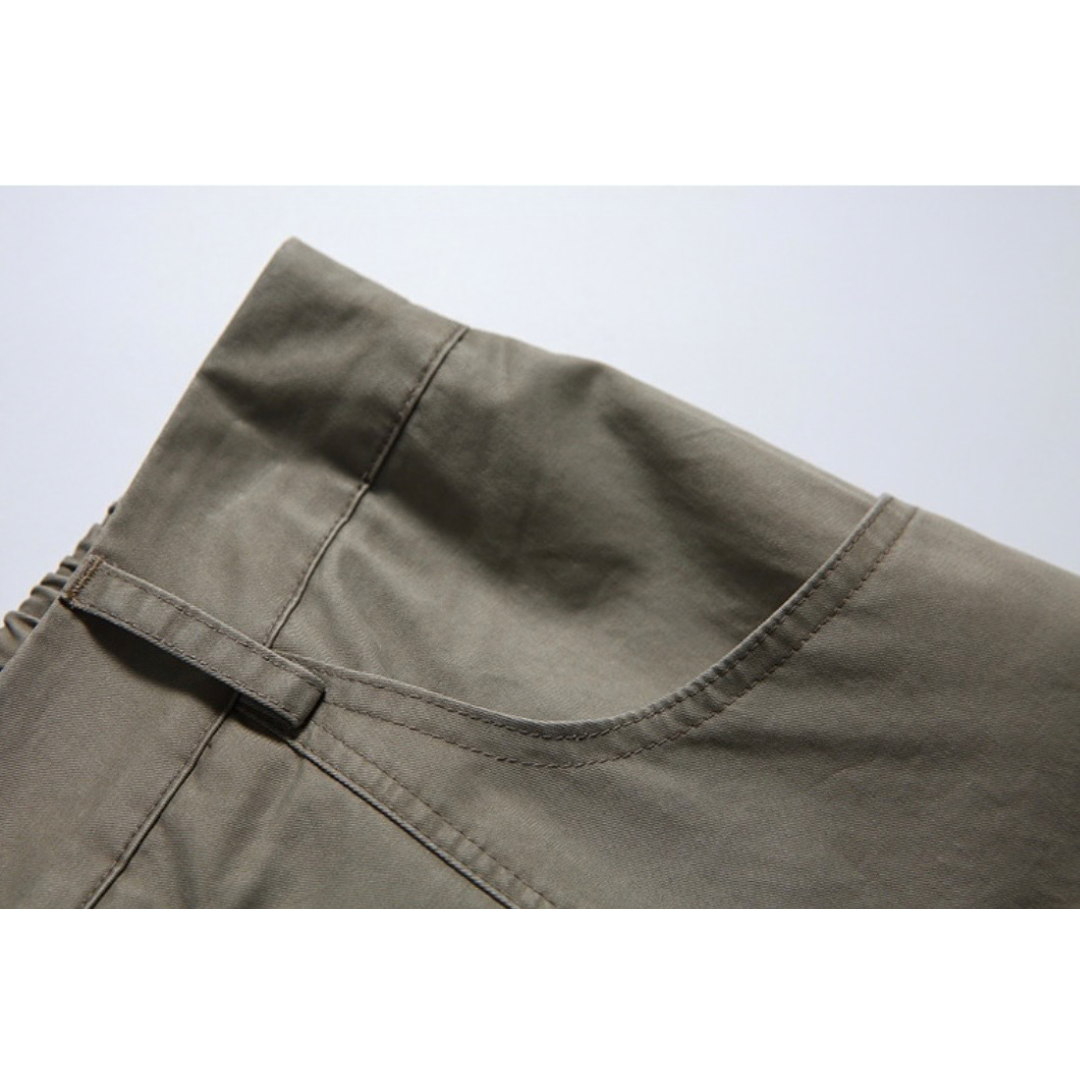 コンパクトツイル　センタータック　ワイドパンツ　N1288