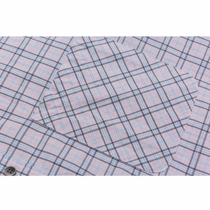 グラフチェック　ブロードシャツ　N1054