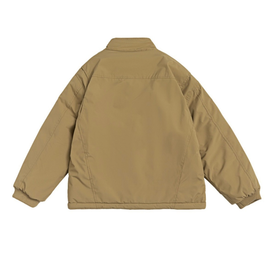 パテッド　チャイナボタン　スタンドカラージャケット　N981