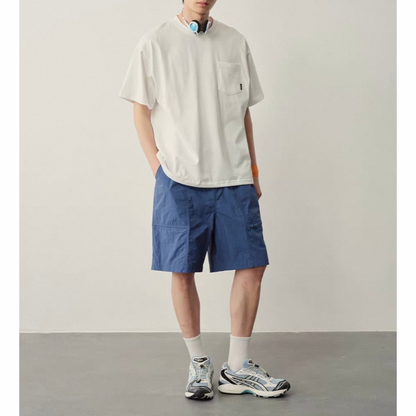 コットンポリ　ドロストヘム　　Tシャツ　N1573