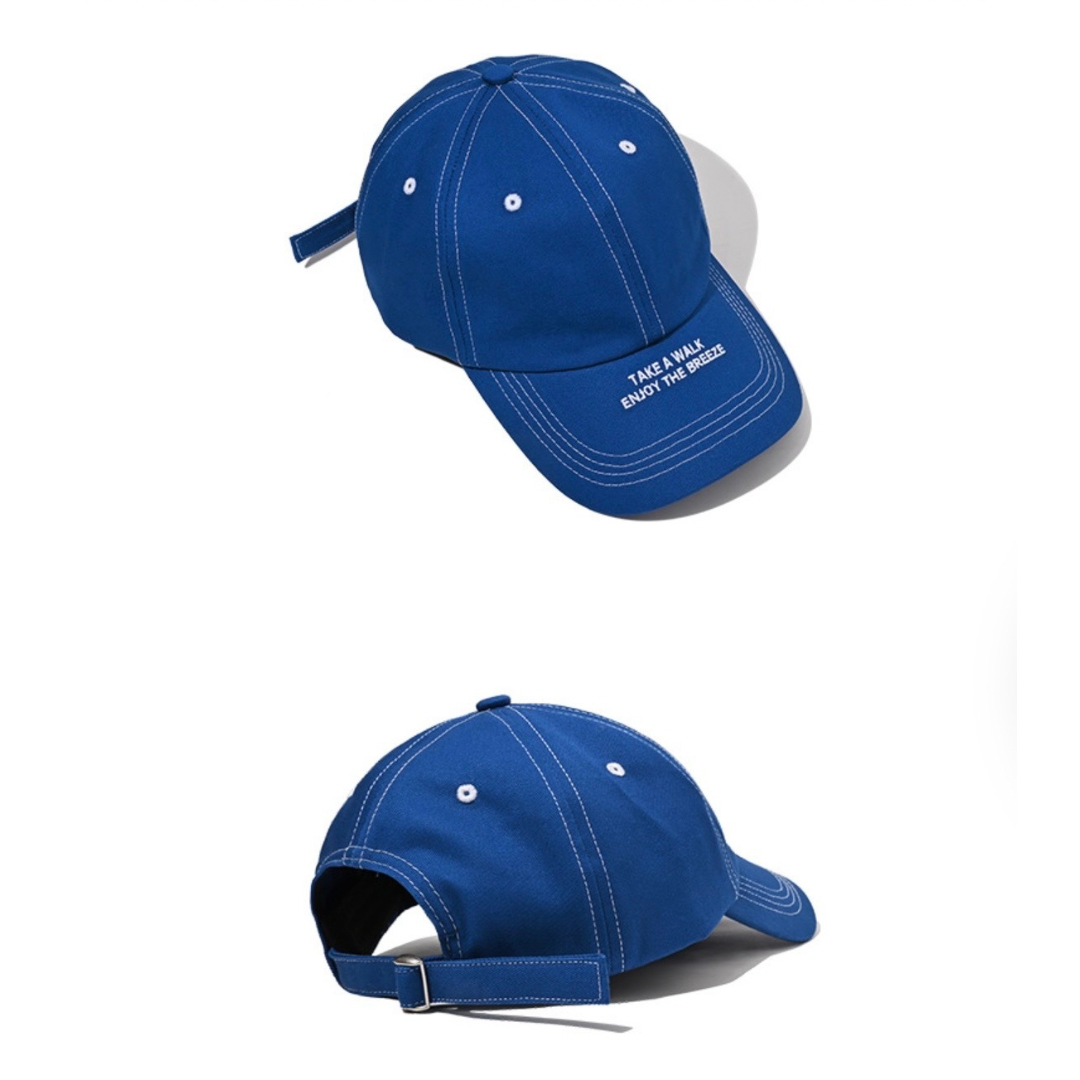 ブリム　ロゴプリント　キャップ　N1302