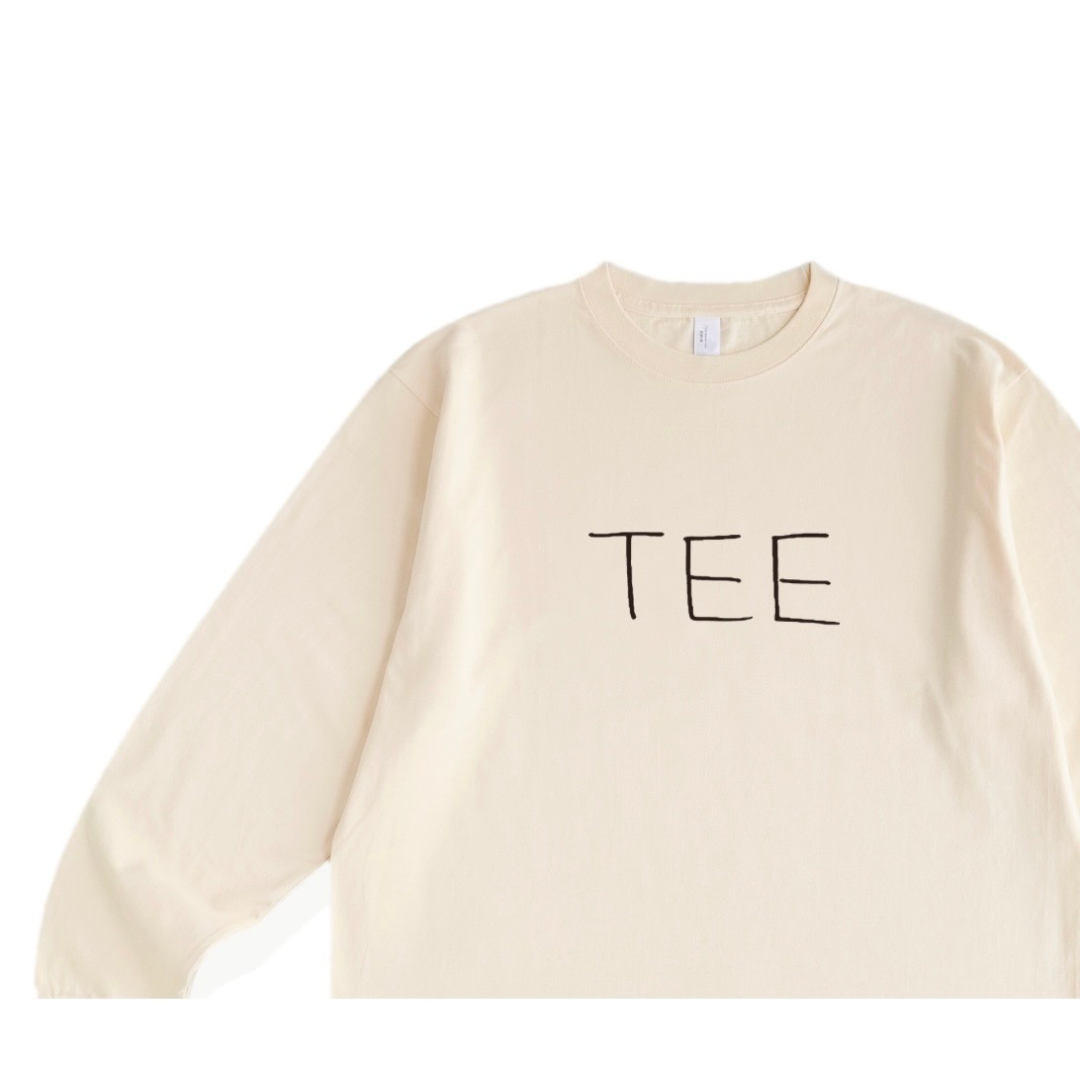 【TEE】プリント　長袖Tシャツ　N1441
