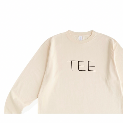 【TEE】プリント　長袖Tシャツ　N1441