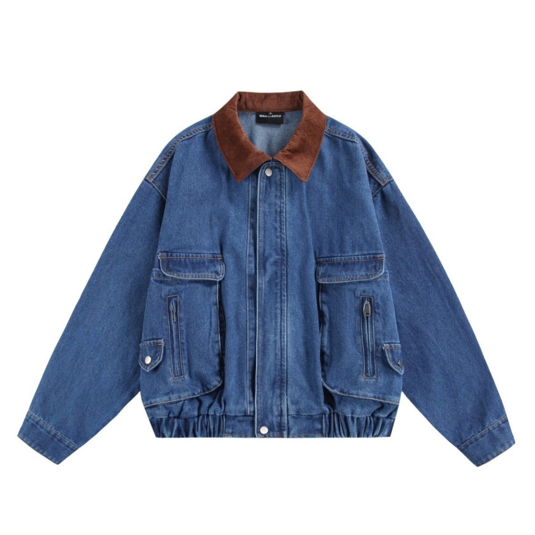 ストレッチコットン　マルチポケット　ジャケット　N1266