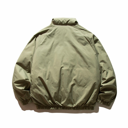 ホワイトダウン　ミリタリー　スタンドジャケット　N950