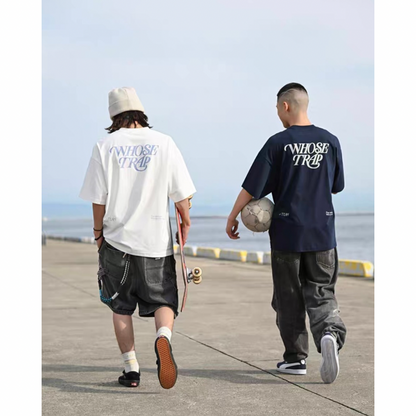 【WHOSE TRAP】プリントTシャツ　N330