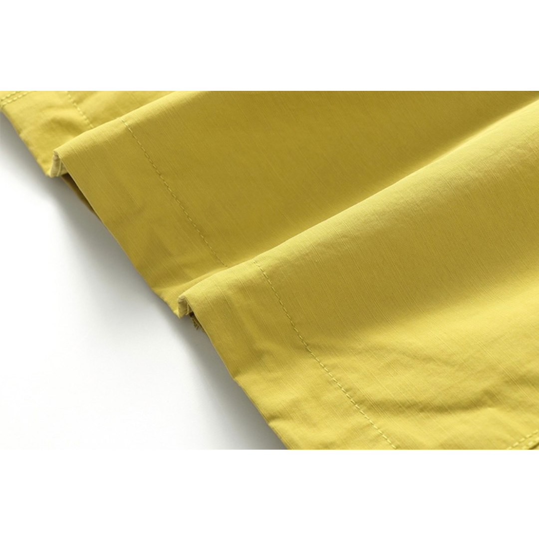 コットンナイロン　フードジャケット　N1221