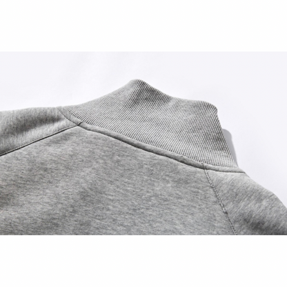 コットンポリエステル　スタンドカラージャケット　N1067