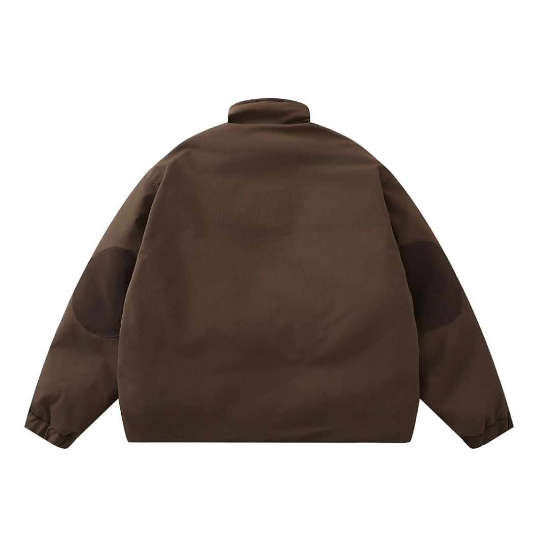 スナップボタン　スタンドカラージャケット　N889