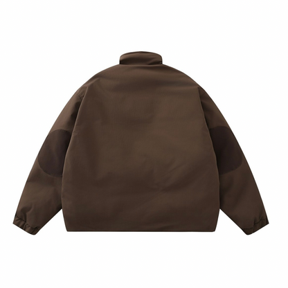 スナップボタン　スタンドカラージャケット　N889