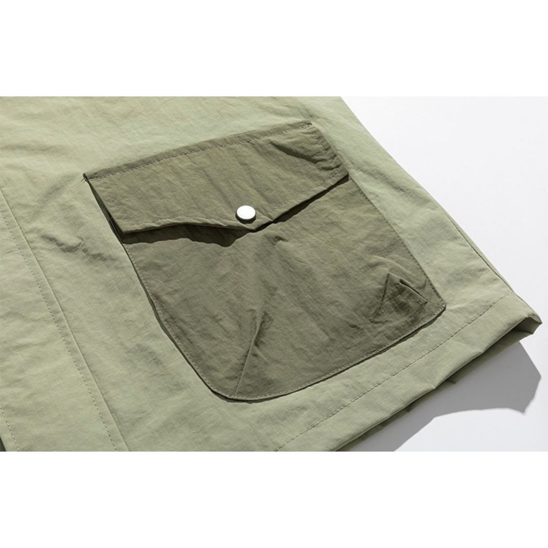 バイカラーナイロン　ユーティリティ　ジャケット　N1213