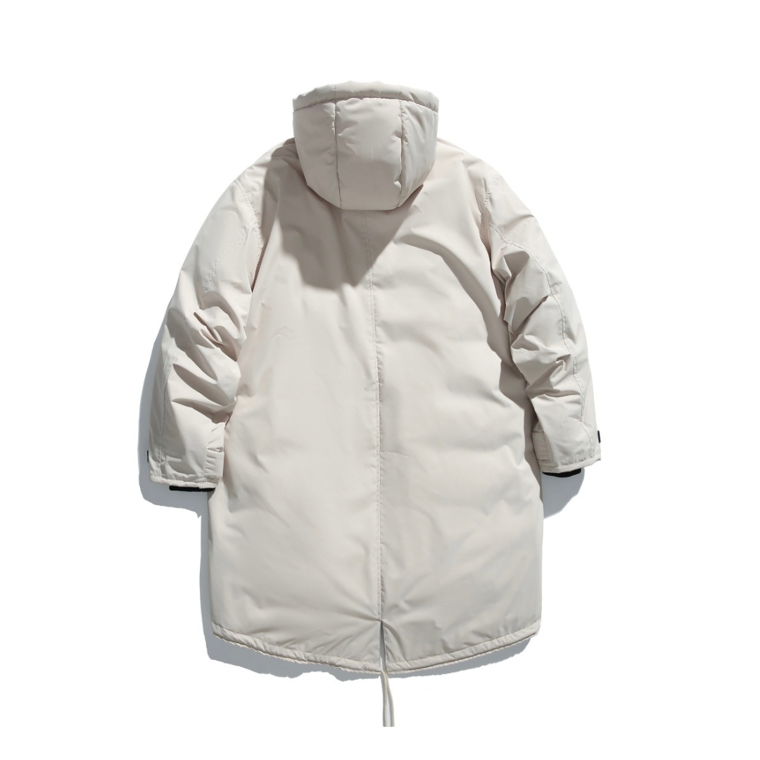 ホワイトダックダウン　モッズコート　N829