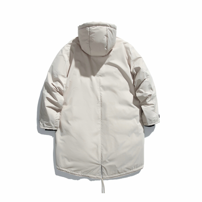 ホワイトダックダウン　モッズコート　N829