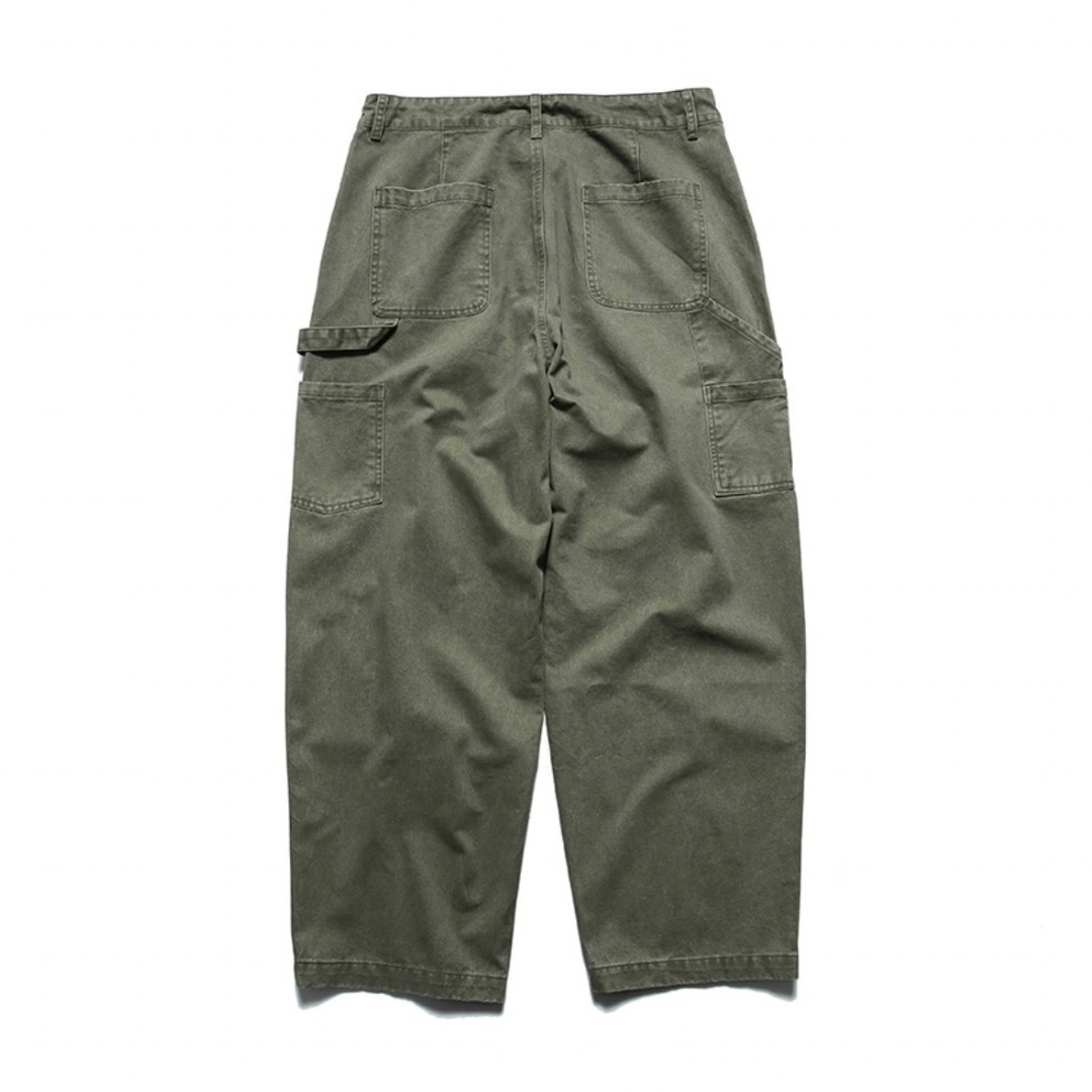 コンパクトツイル　ワイド　ファティーグパンツ　N1290
