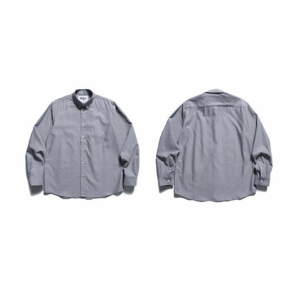 コットンポリエステル　ボタンダウンシャツ　N1229