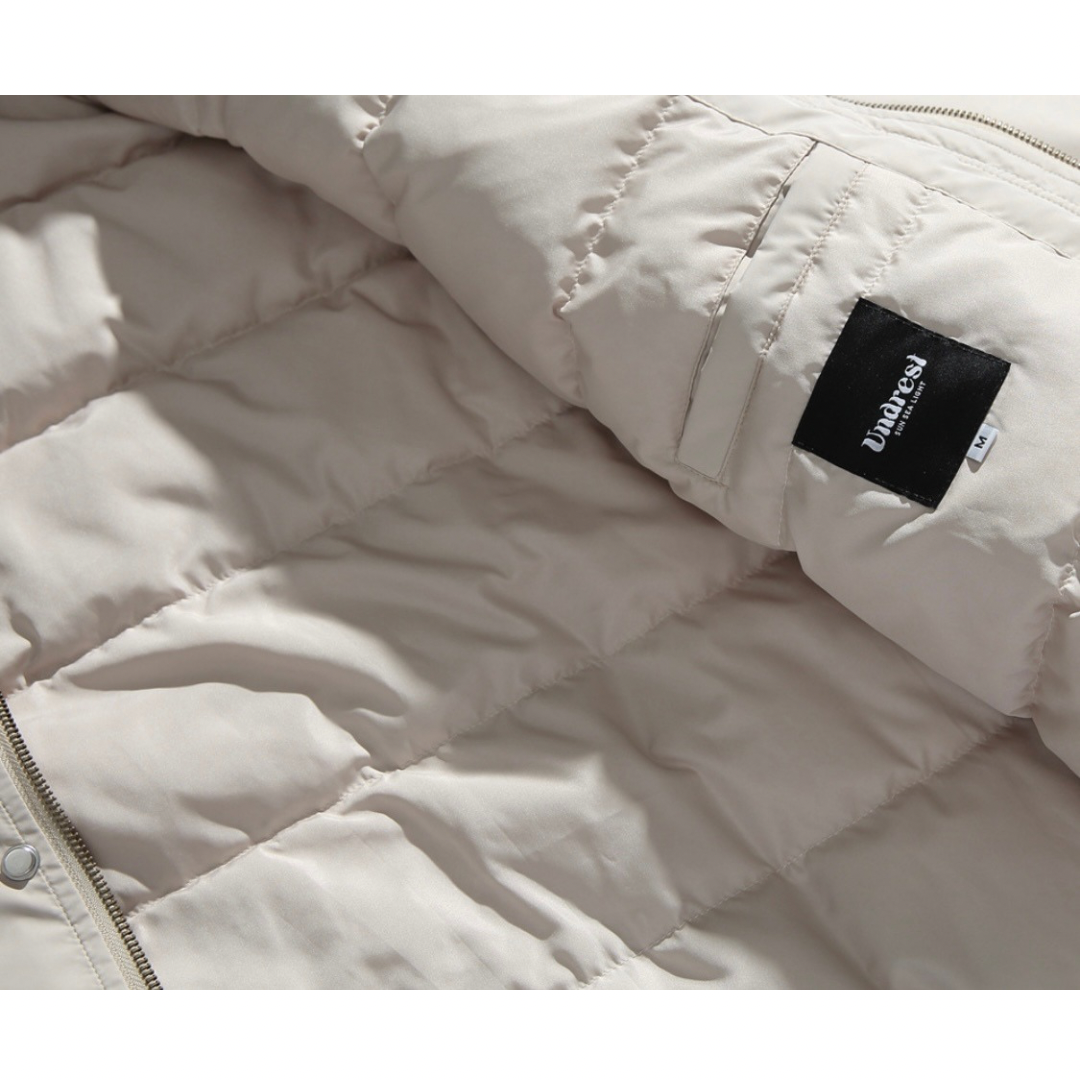 ホワイトダックダウン　モッズコート　N829