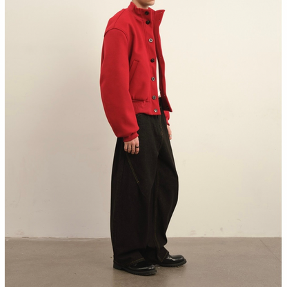 ライナーキルティング　スタンドカラー　ジャケット　N935