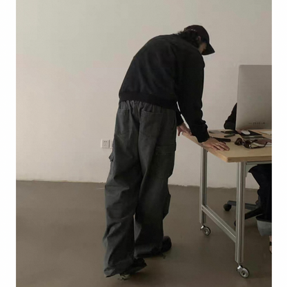 フェードコットン　カーゴパンツ　N1001