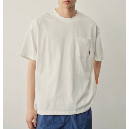 コットンポリ　ドロストヘム　　Tシャツ　N1573