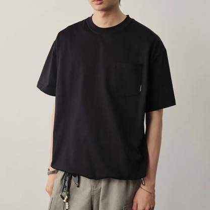 コットンポリ　ドロストヘム　　Tシャツ　N1573