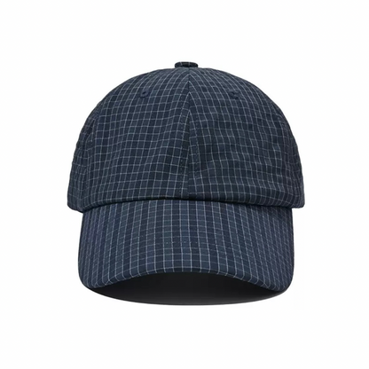 ナイロン　レトロチェック　キャップ　N1312