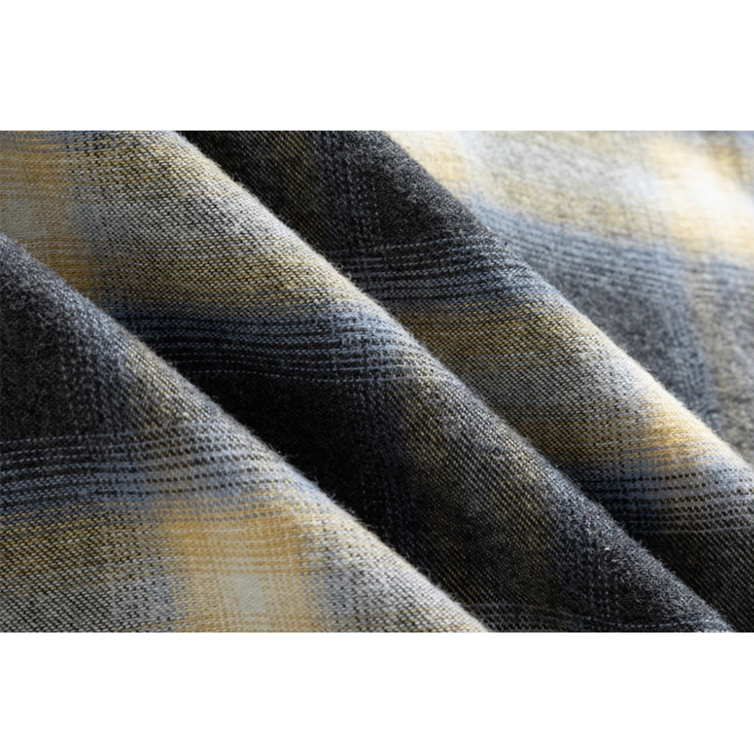 トーンカラー　ライトネルシャツ　N1214