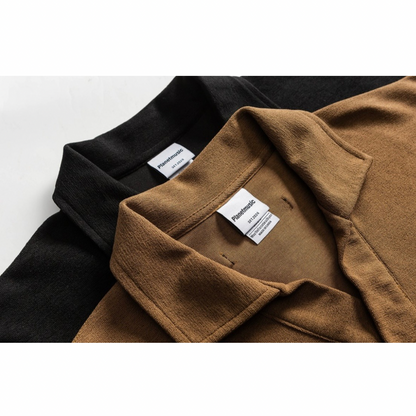 Slub Pile Skipper Polo Shirt N387