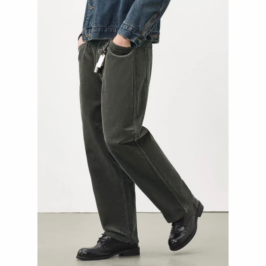 ナローコーデュロイ ストレートパンツ N783