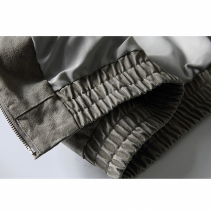 ウォッシュドグレー　ジップジャケット　N1234