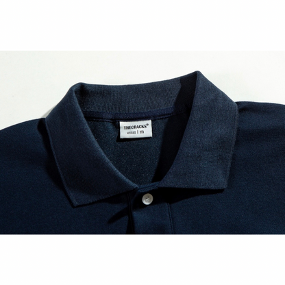 Cotton polyester wide polo shirt N400