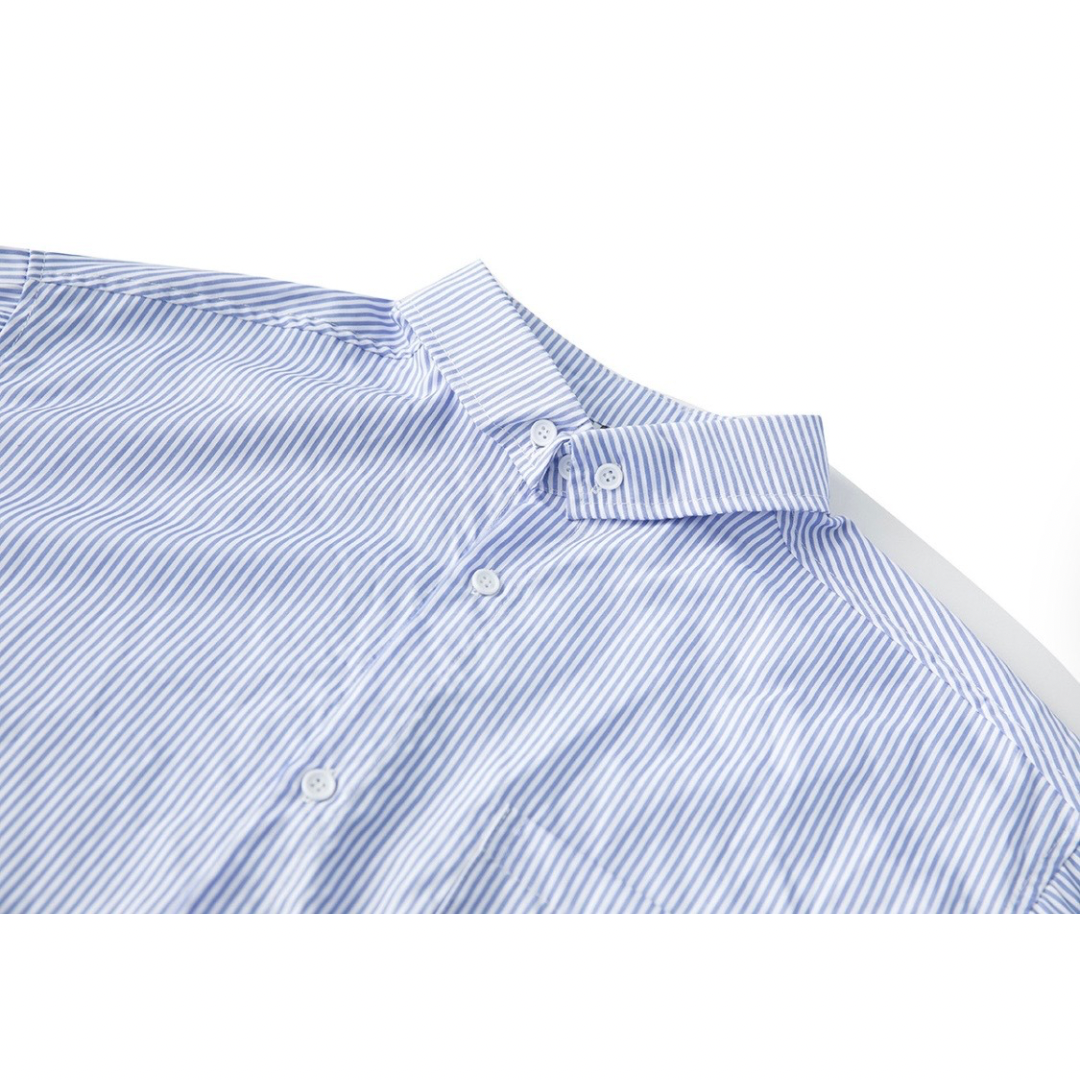 ポリエステル　マイクロボタンダウン　シャツ　N1271