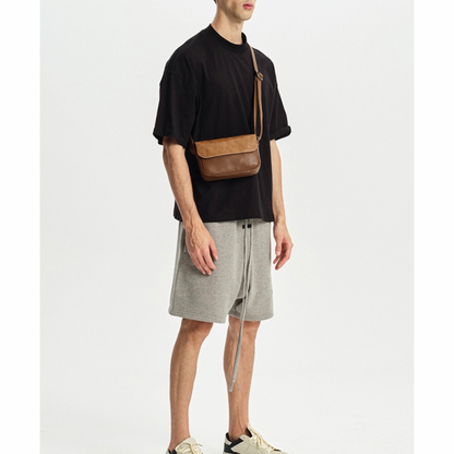 PUレザー　フラップ　ミニショルダーバッグ　N1202