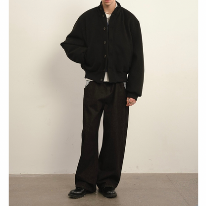 ライナーキルティング　スタンドカラー　ジャケット　N935