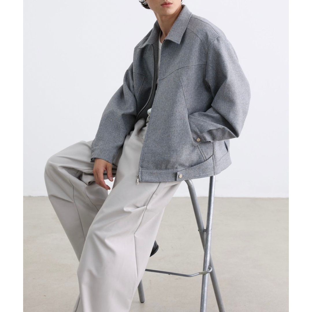 テックウール ジップアップ ジャケット　N934