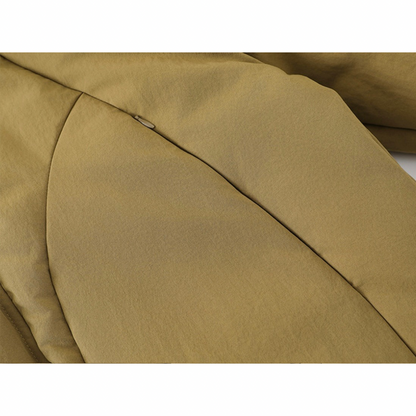 ホワイトダウン　変形パターン　フードジャケット　N915