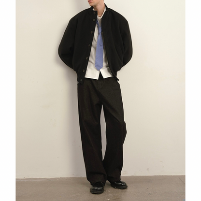 ライナーキルティング　スタンドカラー　ジャケット　N935