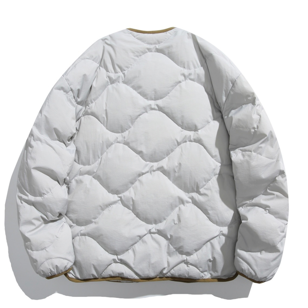 ホワイトダウン　キルティング　ジャケット　N830
