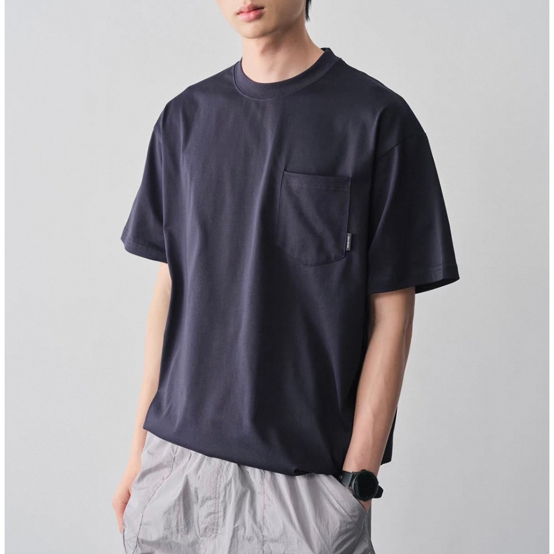 コットンポリ　ドロストヘム　　Tシャツ　N1573