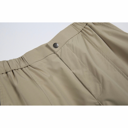 ポリエステル　サイドポケット　ショートパンツ（セットアップ可）　N399