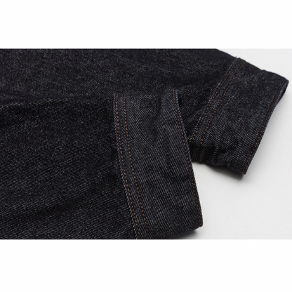Denim zip-up jacket N1071