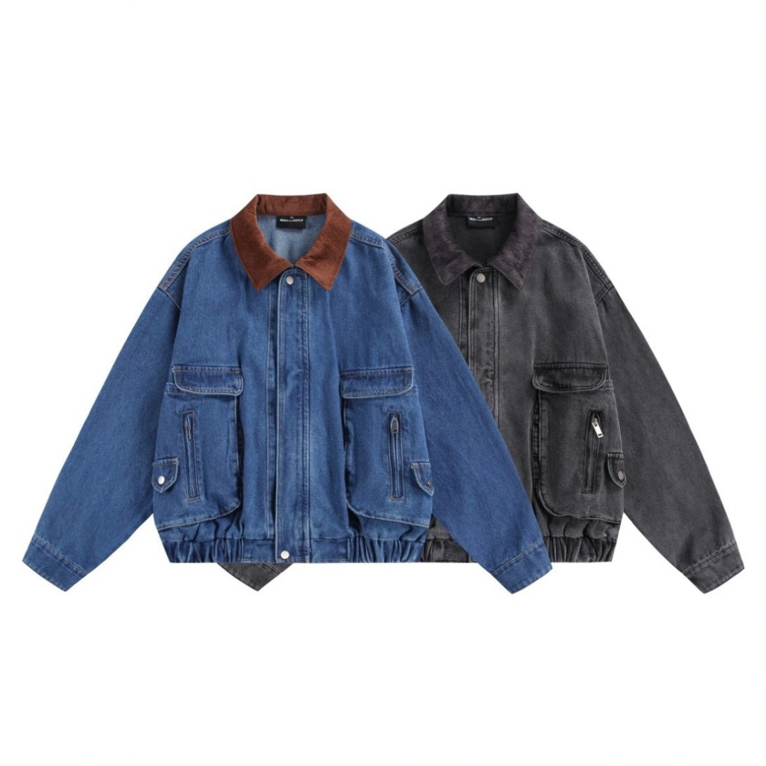 ストレッチコットン　マルチポケット　ジャケット　N1266