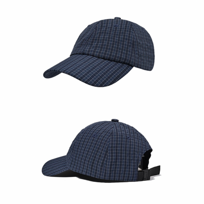 ナイロン　レトロチェック　キャップ　N1312