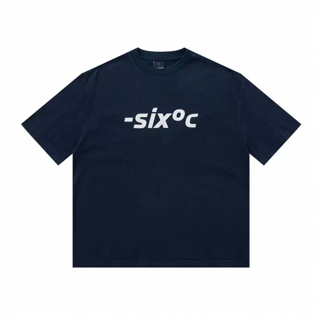 エラーテキスト　プリントTシャツ　N1296 ネイビーブルー
