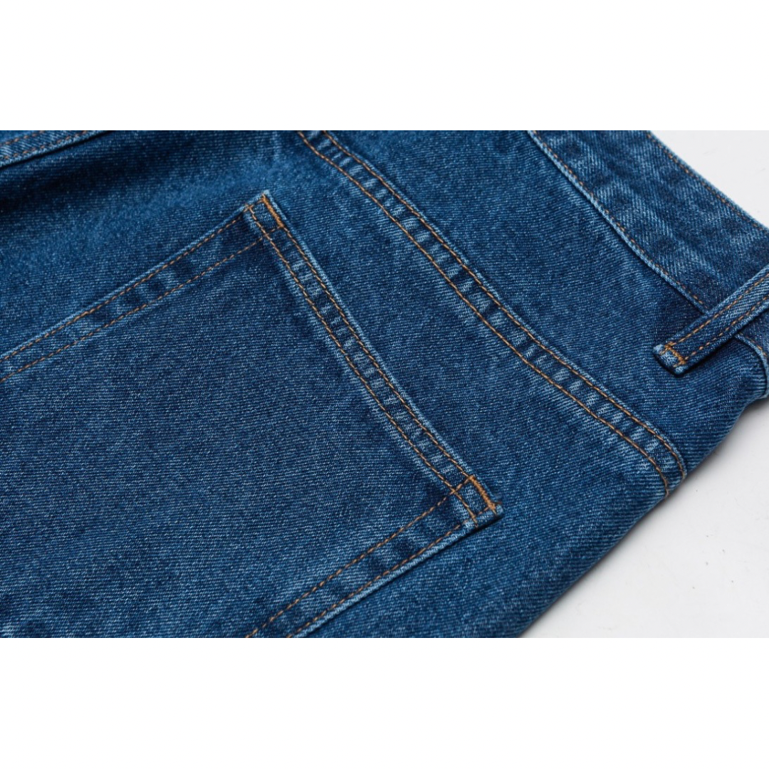 ブルーウォッシュ　デニム　スタンダートパンツ　N1055