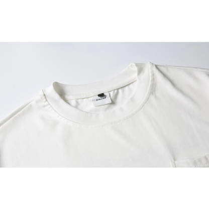 【Laughter Echoes】ミニマルプリント　Tシャツ　N315
