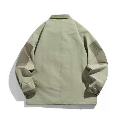 バイカラーナイロン　ユーティリティ　ジャケット　N1213