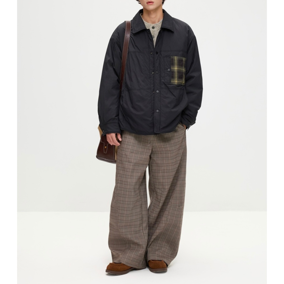 コンビポケット　パテッド　シャツジャケット　N1005