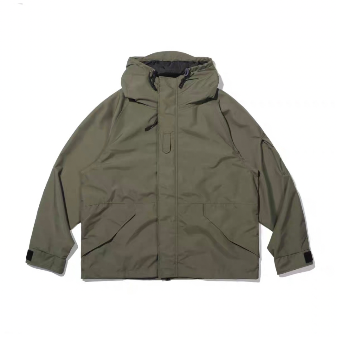 ユーティリティ　ミリタリー　フードジャケット　N929
