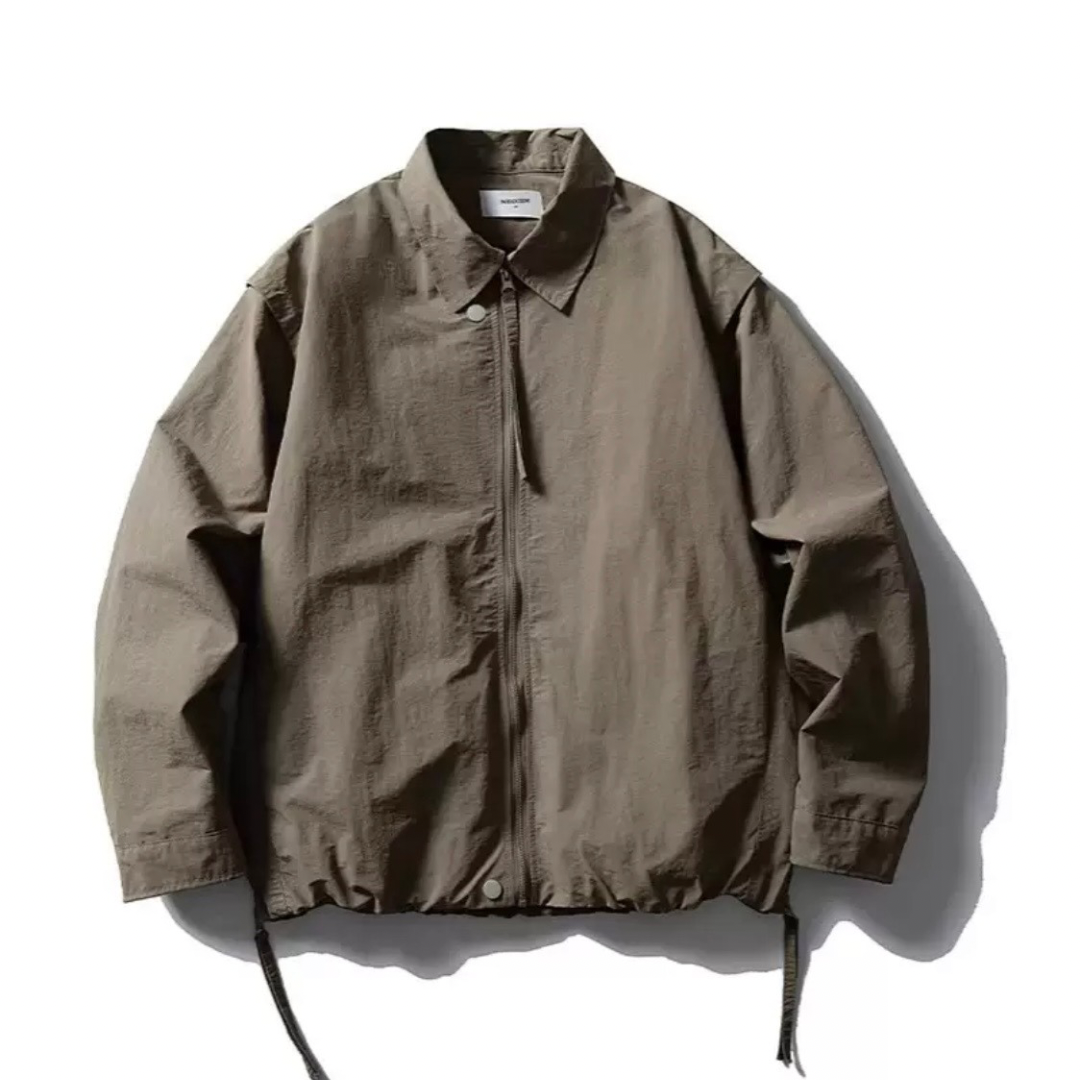 ジップスリット　ポリエステル　ジャケット　N1227