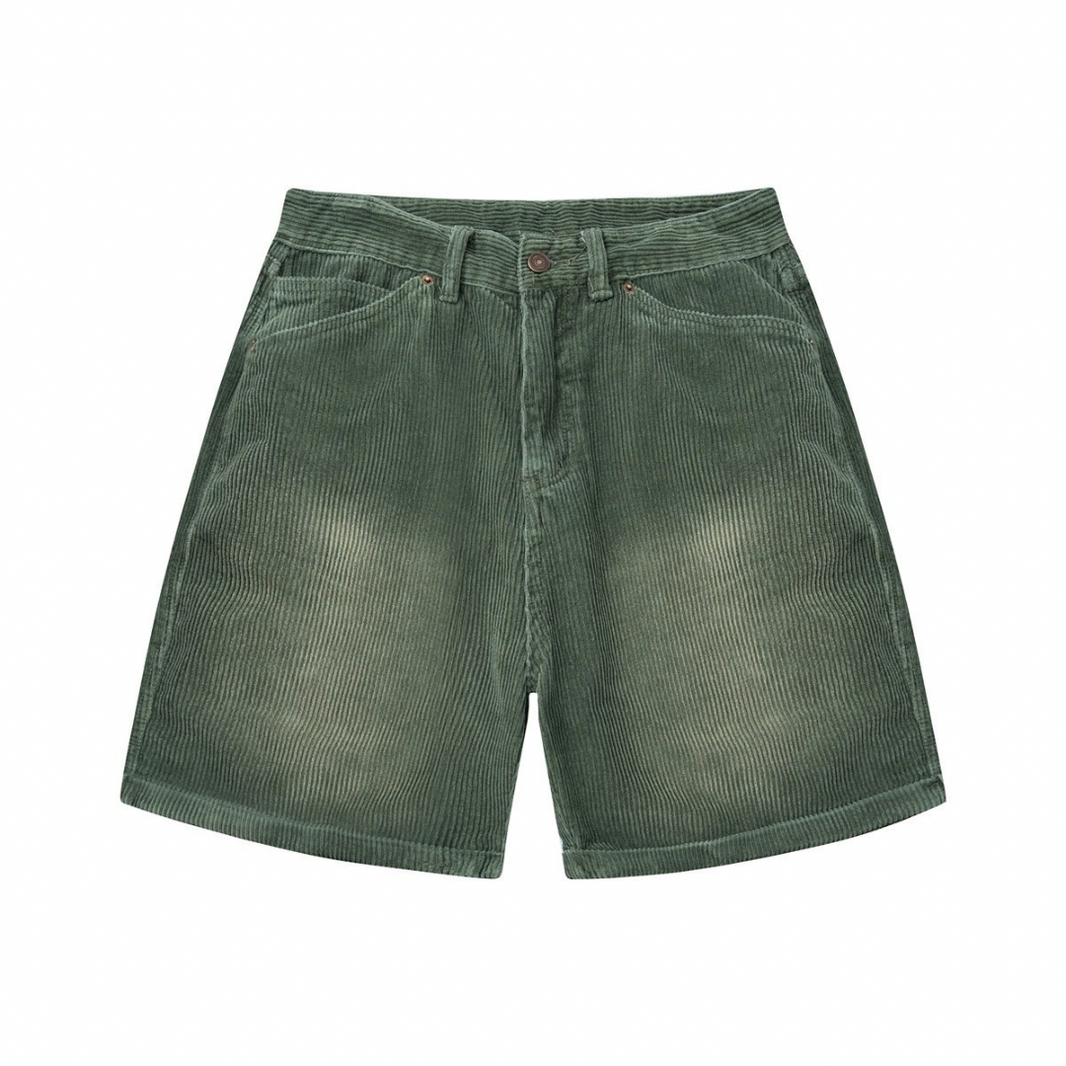 Overdyed Summer Corduroy Shorts N1566 グリーン